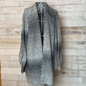 Oversized Gap Two Toned Open Cardigan Sweater Size Medium